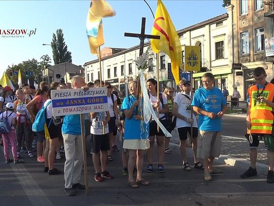 Wyruszyła 202. Tomaszowska Pielgrzymka na Jasną Górę