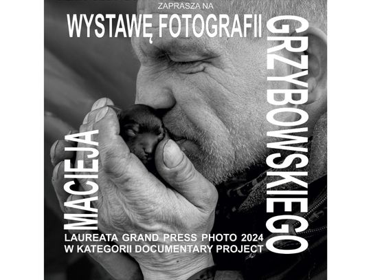 Wystawa, która patrzy w oczy. Zdjęcia Macieja Grzybowskiego i spotkanie z autorem w MBP