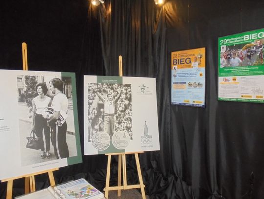 Wystawa na temat patrona i historii Biegu im. B. Malinowskiego