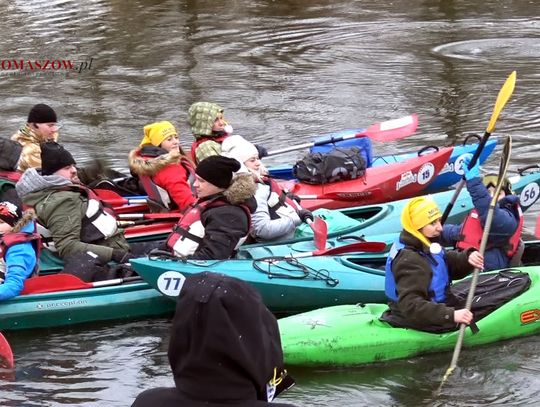 XI Noworoczny Spływ Kajakowy "Królewska Pilica" z Klubem Sportowym AMBER 