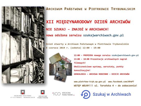 XII Międzynarodowy Dzień Archiwów w Piotrkowie Trybunalskim