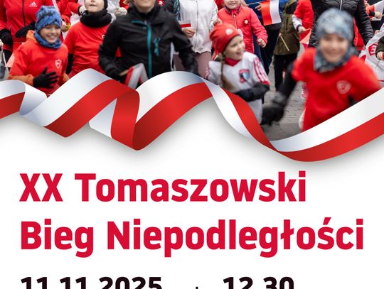 XX Tomaszowski Bieg Niepodległości – dołącz do nas!