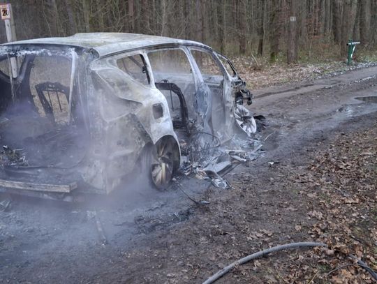 Z samochodu nic nie zostało