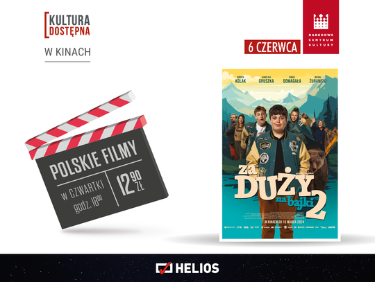 ”Za duży na bajki 2” w Kulturze Dostępnej   w kinach Helios