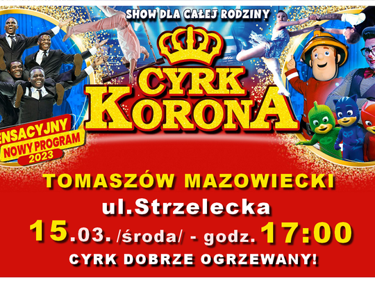 Za tydzień zawita do nas Cyrk Korona