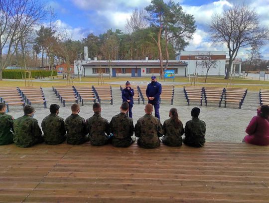 Zachęcali Strzelców do służby w Policji