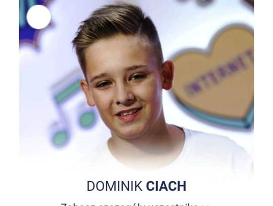 Zagłosujcie na Dominika