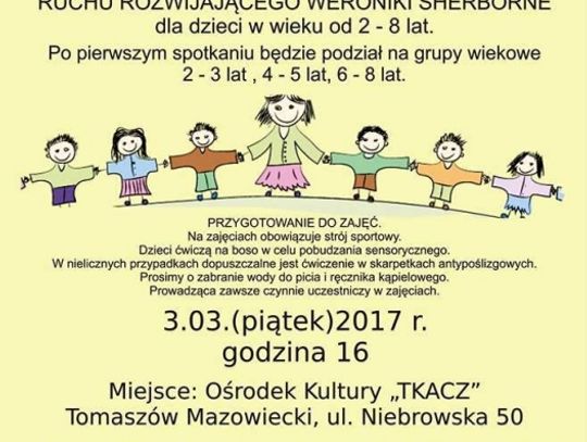 Zajęcia według metody  Weroniki Sherborne