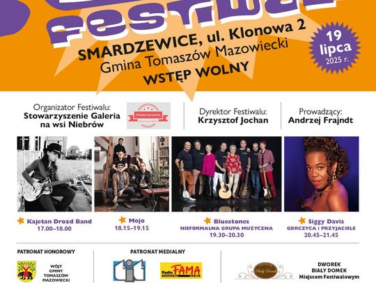 Zapraszamy na 2️⃣ Niebrów Blues Festiwal,