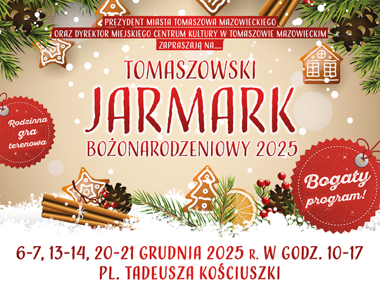 Zapraszamy na Bożonarodzeniowe Jarmarki Zapraszamy na Bożonarodzeniowe Jarmarki