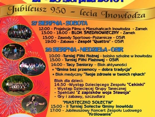 Zapraszamy na Dni Inowłodza