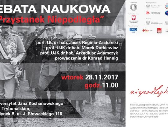 Zapraszamy na dyskusję o Niepodległości