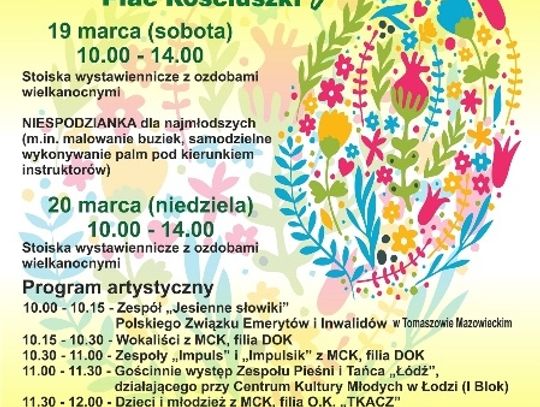 Zapraszamy na Jarmark Wielkanocny