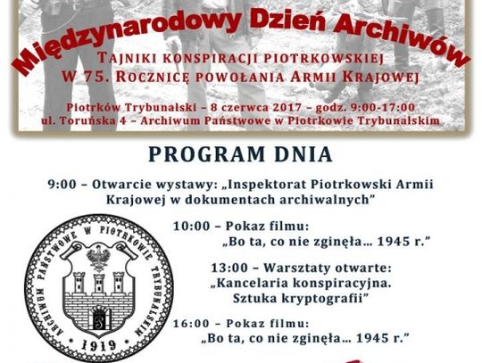Zapraszamy na Międzynarodowy Dzień Archiwów