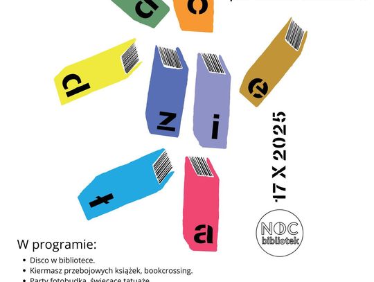 Zapraszamy na Noc Bibliotek