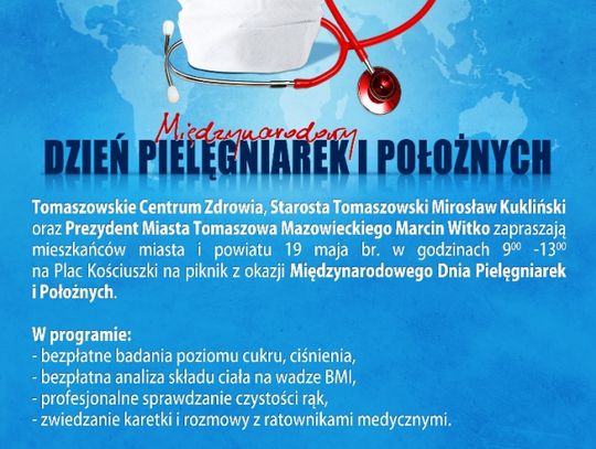 Zapraszamy na Piknik z okazji Dnia Pielęgniarki