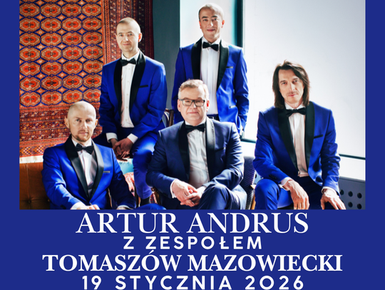 Zapraszamy na Recital Kabaretowy Artura Andrusa Zapraszamy na Recital Kabaretowy Artura Andrusa