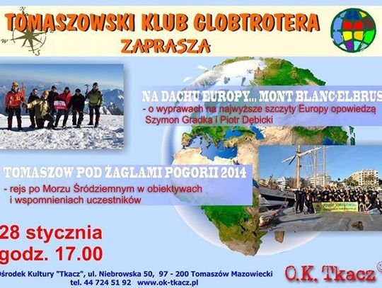 Zapraszamy na spotkanie Klubu Globtrotera