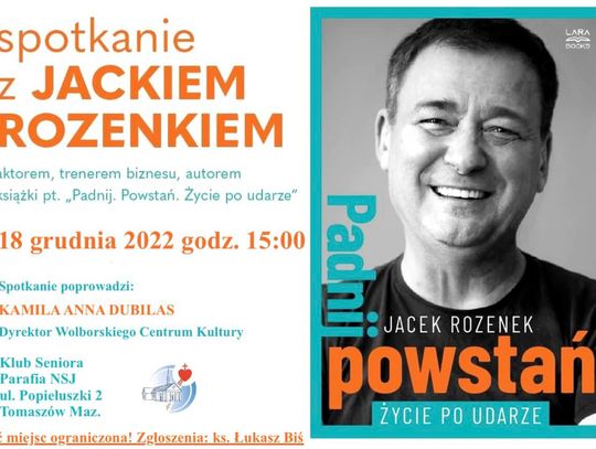 Zapraszamy na spotkanie z Jackiem Rozenkiem