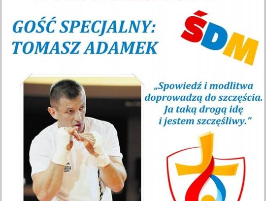 Zapraszamy na spotkanie z Tomaszem Adamkiem