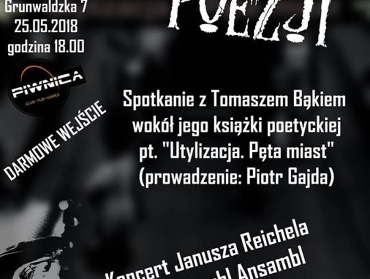 Zapraszamy na spotkanie z Tomaszem Bąkiem