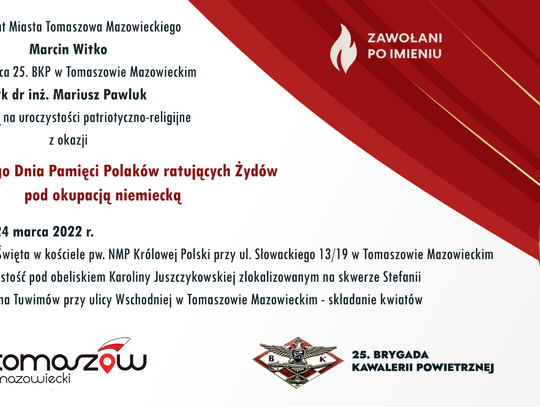 Zapraszamy na uroczystości patriotyczne 