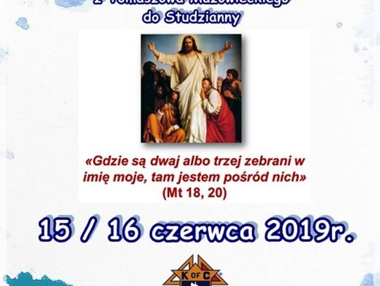 Zapraszamy na VI Nocną Pielgrzymkę Mężczyzn