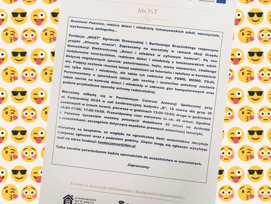 Zapraszamy na warsztaty... 