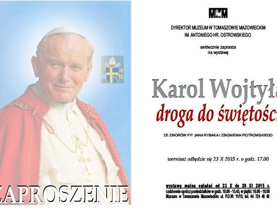 Zapraszamy na wystawę poświęconą Janowi Pawłowi II