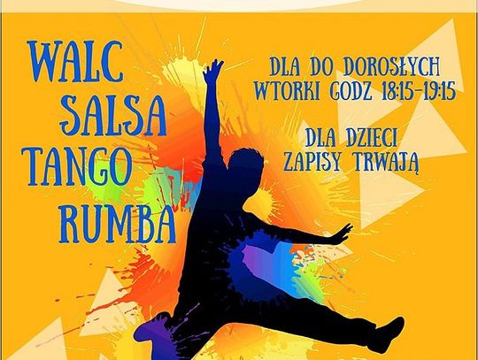 Zaproszenie do udziału z zajęciach tanecznych w PCAS