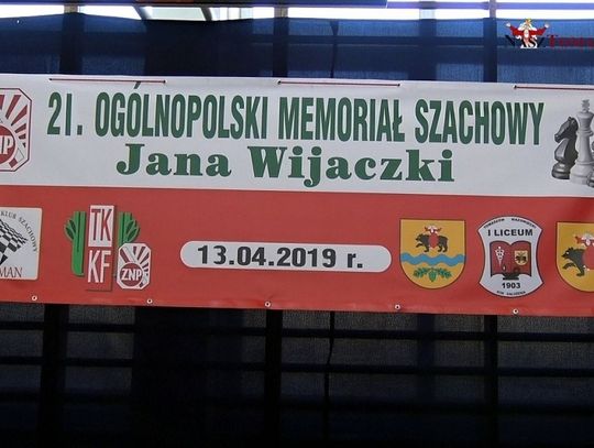 Zaproszenie na 21. Memoriał  Szachowy im. Jana Wijaczki