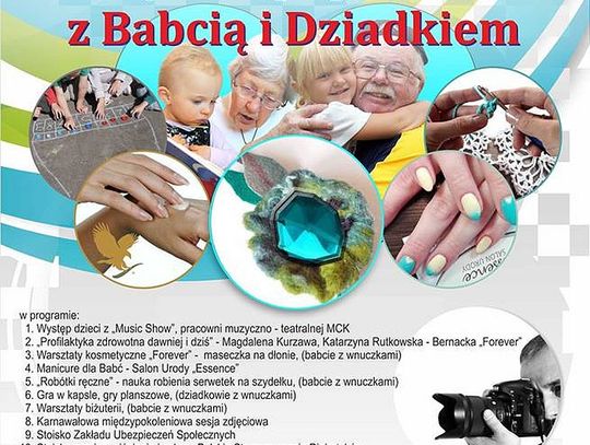 Zaproszenie na Aktywne popołudnie z Babcią i Dziadkiem