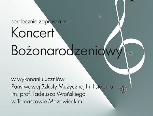 Zaproszenie na Koncert Bożonarodzeniowy w Muzeum Zaproszenie na Koncert Bożonarodzeniowy w Muzeum