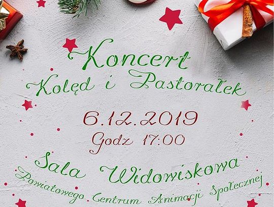 Zaproszenie na Koncert Kolęd i Pastorałek