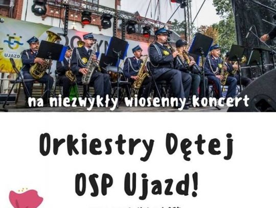 Zaproszenie na koncert Orkiestry Dętej z Ujazdu