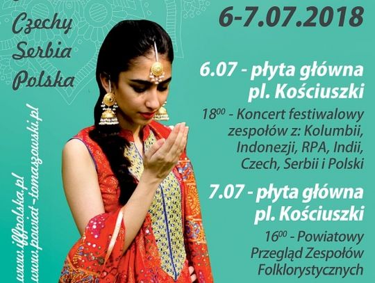 Zaproszenie na Międzynarodowy Festiwal Folklorystyczny "Polka" i Powiatowy Przegląd Zespołów Folklorystycznych