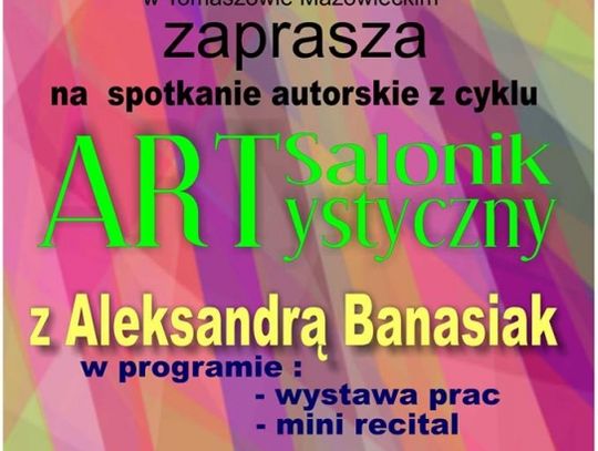 Zaproszenie na Salonik ARTystyczny w filii MOK