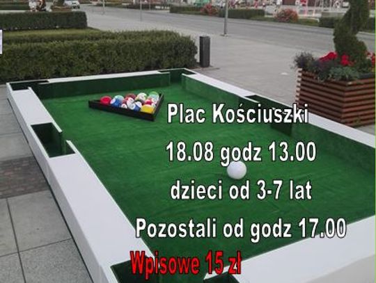 Zaproszenie na Turniej Bilardu Nożnego