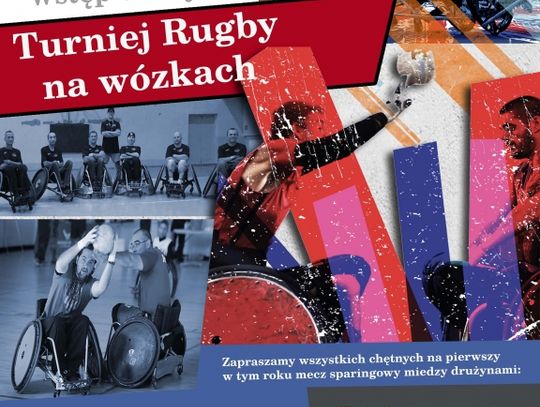Zaproszenie na Turniej rugby na wózkach