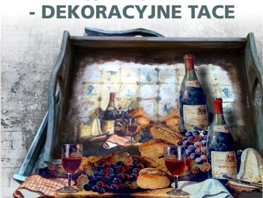 Zaproszenie na Warsztaty decoupage w Miejskim Centrum Kultury, filia DOK
