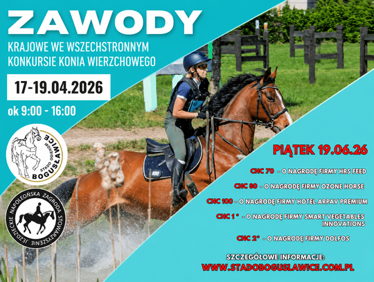 Zawody krajowe w WKKW w Bogusławicach. Sportowe emocje i atrakcje dla całych rodzin