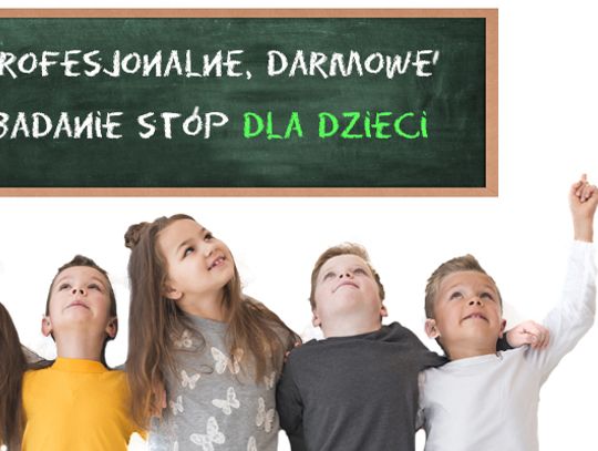 Zbadaj stopy swego dziecka