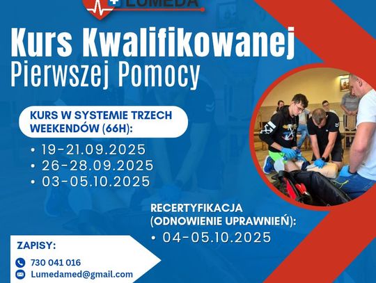 Zdobądź tytuł RATOWNIKA – Kurs Kwalifikowanej Pierwszej Pomocy w Tomaszowie Mazowieckim
