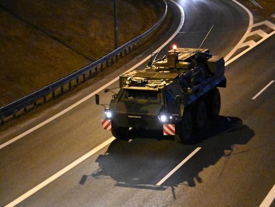 „Żelazny Obrońca-25” – wzmożony ruch pojazdów wojskowych na polskich drogach