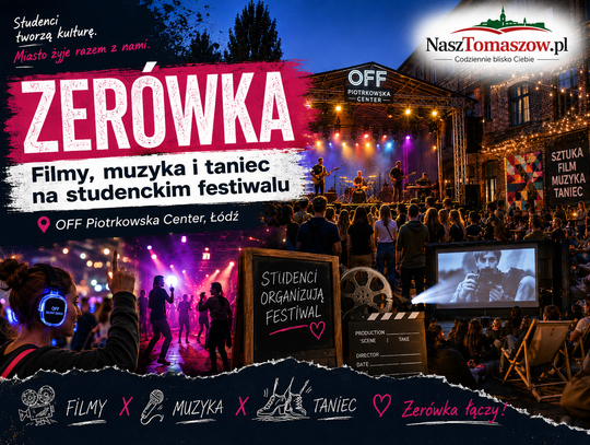 Zerówka w Łodzi. Studenci wychodzą z internetu i robią własny festiwal