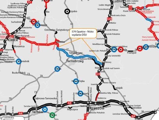 Zielone światło dla S74 Opatów–Nisko. Co to oznacza dla Tomaszowa Mazowieckiego i planowanej S12?
