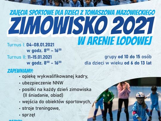 Zimowisko w Arenie Lodowej