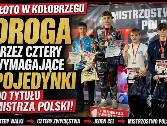 Złoto w Kołobrzegu – droga przez 4 wymagające pojedynki do tytułu Mistrza Polski Złoto w Kołobrzegu – droga przez 4 wymagające pojedynki do tytułu Mistrza Polski