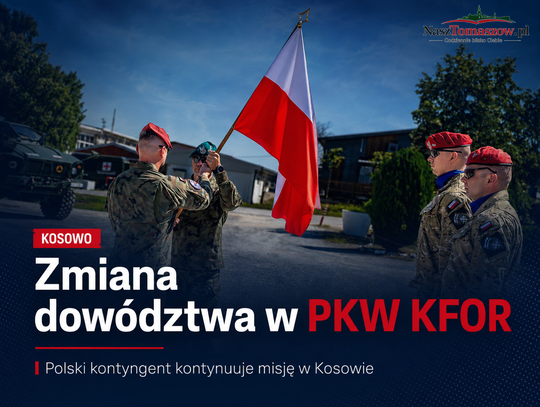Zmiana dowództwa w PKW KFOR. Polski kontyngent kontynuuje misję w Kosowie