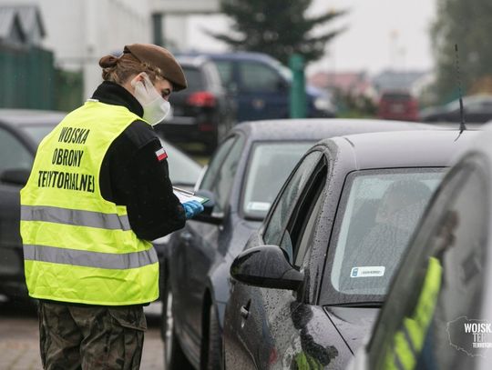 Żołnierze i terytorialsi walczą z pandemią także w Tomaszowie 